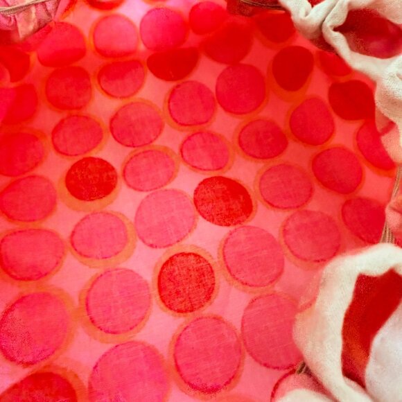 Vinyl Shower Cap Pink Polka Dot Retro 1960s VTG Pin Up Bathroom Hair Mod Glam - Picture 9 of 12